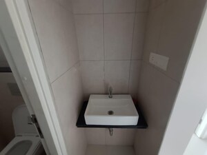 Bathroom in 1 BHK Apartment at Godrej Hillside 2, Mahalunge – for Rent