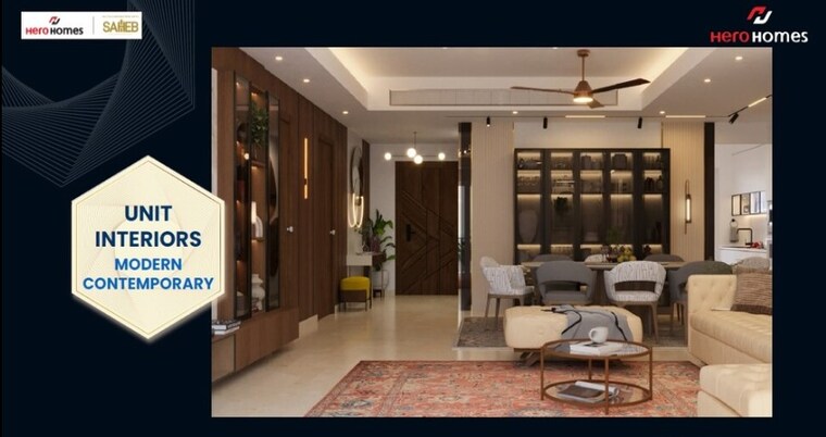 Living Room, sector 104 2 Bedroom 1099 Sq.Ft. Apartment In Sector 104 Gurgaon 9568538