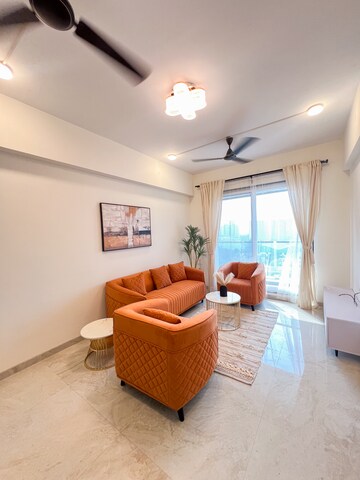 Living Room in 2 BHK Apartment at MP Heights, Old Panvel – for Rent