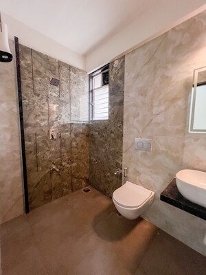 Attached Bathroom in 2 BHK Apartment at MP Heights, Old Panvel – for Rent