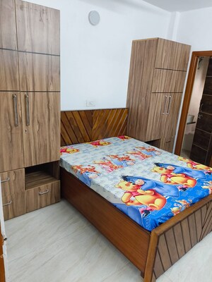 Bedroom in 2 BHK Builder Floor at DLF Star Tower, Sector 30 – for Rent