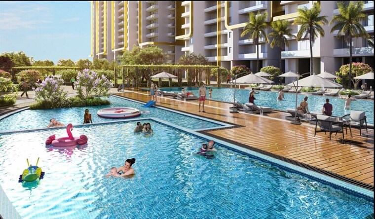 Swimming Pool, m3m-mansion 3.5 Bedroom 2342 Sq.Ft. Apartment In Sector 113 Gurgaon 9568837