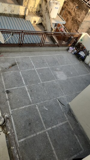 Balcony in 1 RK Apartment at Aadharshila Apartment, Sarita Vihar – for Rent