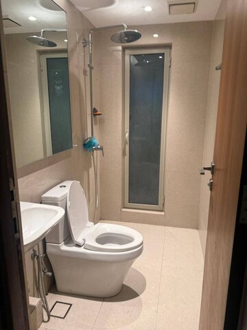 Attached Bathroom in 2 BHK Apartment at One Hiranandani Park, Ghodbunder Road – for Rent