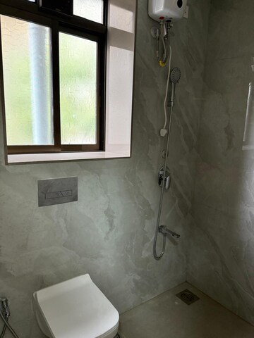 Bathroom in 1.5 BHK Builder Floor at SCC Heights, Raj Nagar Extension – for Sale