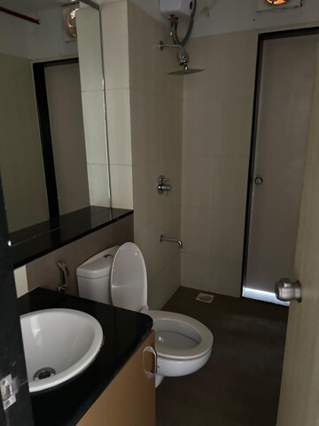 Bathroom in 1 BHK Apartment at Paranjape Blue Ridge, Hinjewadi – for Rent