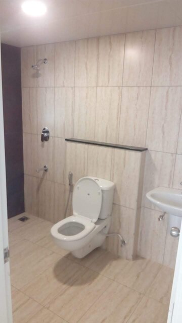 Bathroom in 3 BHK Apartment at Brigade Gardenia, Jp Nagar – for Rent
