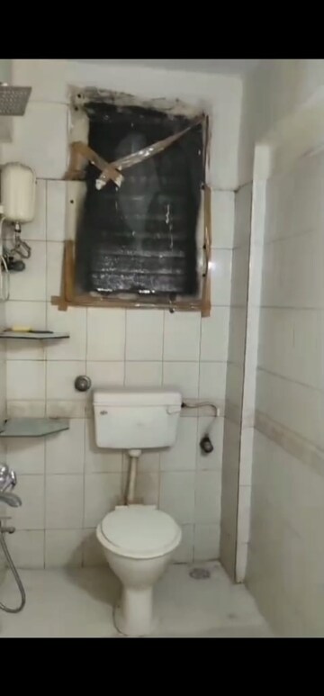 Bathroom in 3 BHK Apartment at Galaxy Heights, Goregaon West – for Rent