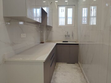 Kitchen in 2 BHK Builder Floor at Paschim Vihar – for Rent