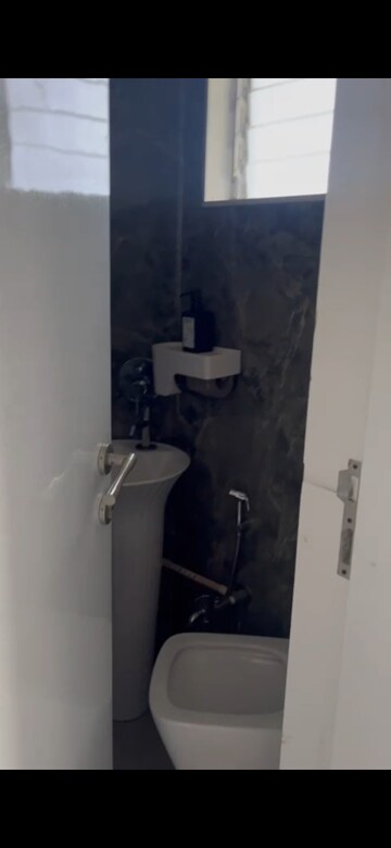 Bathroom in 3.5 BHK Apartment at Mohini Castle, Khar West – for Rent