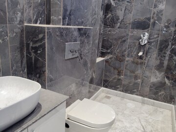 Bathroom in 2 BHK Builder Floor at Paschim Vihar – for Rent