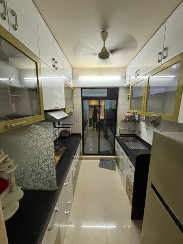 Kitchen in 2 BHK Apartment at Airoli Sector 6 – for Sale