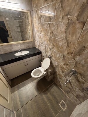 Bathroom in 2 BHK Apartment at Airoli Sector 6 – for Sale