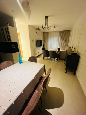 Living Room in 3 BHK Apartment at Supreme Estia Phase 1, Baner – for Rent