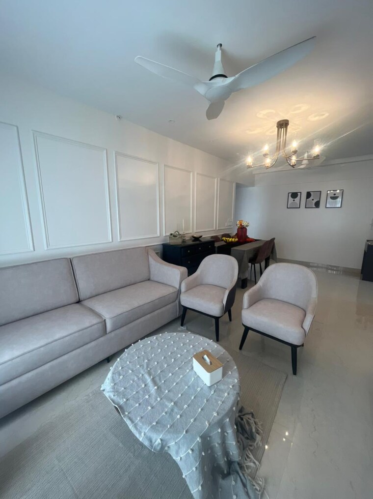 Living Room, supreme-estia-phase-1 3 Bedroom 1075 Sq.Ft. Apartment In Baner Pune 9569227