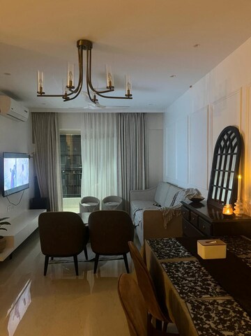 Living Room in 3 BHK Apartment at Supreme Estia Phase 1, Baner – for Rent