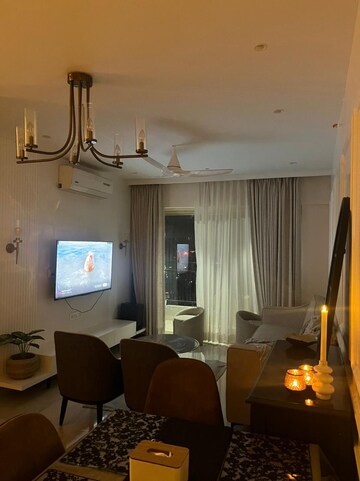 Living Room in 3 BHK Apartment at Supreme Estia Phase 1, Baner – for Rent