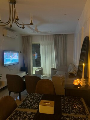 Living Room in 3 BHK Apartment at Supreme Estia Phase 1, Baner – for Rent