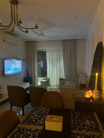 Living Room in 3 BHK Apartment at Supreme Estia Phase 1, Baner – for Rent