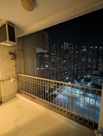 Balcony in 4 BHK Apartment at Ajnara Homes, Sector 16b Greater Noida – for Rent