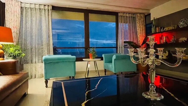 Living Room, earth-building 3 Bedroom 1300 Sq.Ft. Apartment In Matunga East Mumbai 9569385