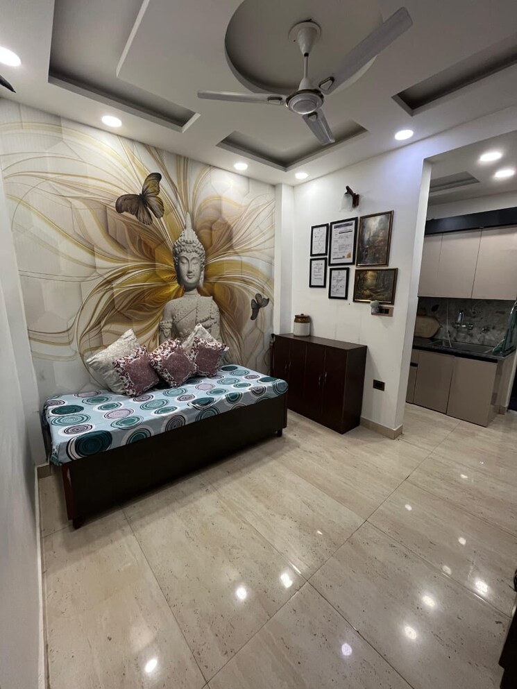 Bedroom, dwarka mor 2 Bedroom 70 Sq.Yd. Builder Floor In Dwarka Mor Delhi 9569502