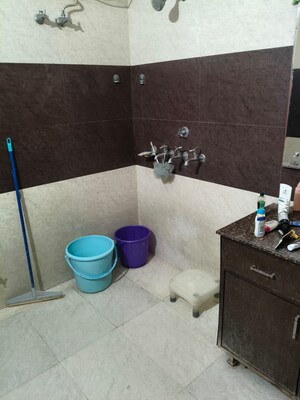 Bathroom in 3 BHK Independent House at MS Enclave Zirakpur, Dhakoli – for Sale