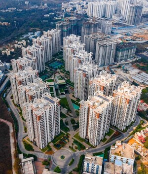 3 BHK Apartment – Exterior View View at Aparna Serene Park, Kondapur - for Rent