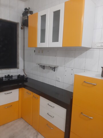 Kitchen in 1 BHK Apartment at Sai Srishti, Bhandup West – for Rent