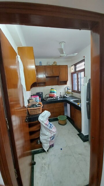 Kitchen in 3 BHK Apartment at Mahalaxmi Apartments Gurgaon, Sector 43 – for Rent