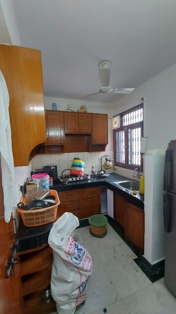 Kitchen in 3 BHK Apartment at Mahalaxmi Apartments Gurgaon, Sector 43 – for Rent