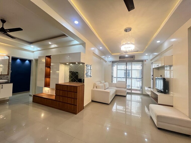 Living Room, sv-brindavanam 2 Bedroom 1200 Sq.Ft. Apartment In Panathur Bangalore 9569822