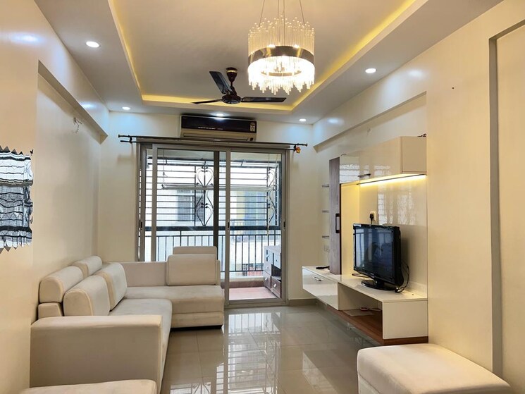 Living Room, sv-brindavanam 2 Bedroom 1200 Sq.Ft. Apartment In Panathur Bangalore 9569822