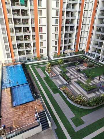 3 BHK Apartment – Exterior View View at Shivam 19 Grand West, Thergaon - for Rent