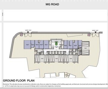 Floor Plan in 2 BHK Apartment at Kandivali West – for Sale