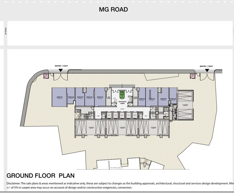 Floor Plan, kandivali west 2 Bedroom 650 Sq.Ft. Apartment In Kandivali West Mumbai 9569830