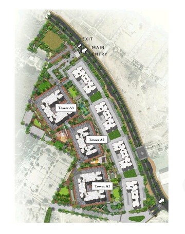 Master Plan in 2.5 BHK Apartment at Embassy Verde, Devanahalli – for Sale