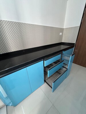 Kitchen in 1 BHK Apartment at Lodha Amara, Kolshet Road – for Rent