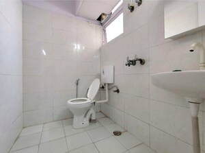 Bathroom in 2 BHK Apartment at Vashisht Heights, Sector 87 – for Rent