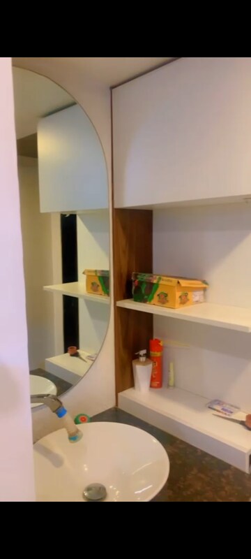 Washroom in 2 BHK Apartment at Poonam Park View, Virar West – for Rent