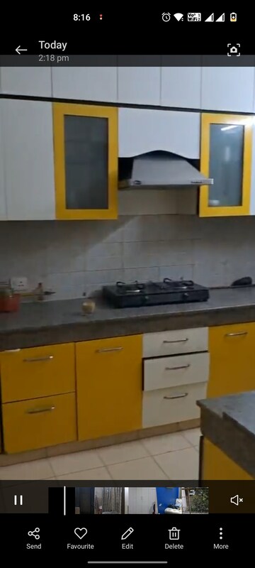 Kitchen in 3 BHK Apartment at Puri Pranayam, Sector 82 – for Rent