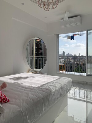 Bedroom in 2 BHK Apartment at H Rishabraj Park Vistas, Borivali West – for Sale