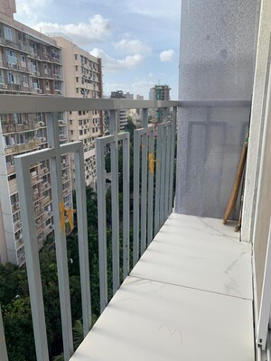 Balcony in 2 BHK Apartment at H Rishabraj Park Vistas, Borivali West – for Sale