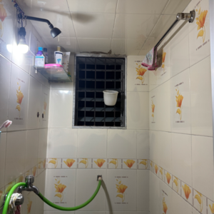 Bathroom in 1 BHK Apartment at Dombivli East – for Rent