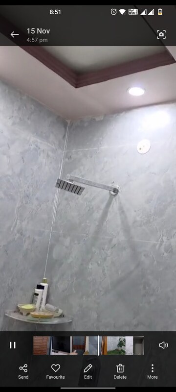 Bathroom in 2 BHK Builder Floor at Parklands, Sector 85 – for Rent