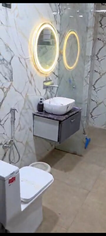 Bathroom in 2 BHK Builder Floor at Parklands, Sector 85 – for Rent