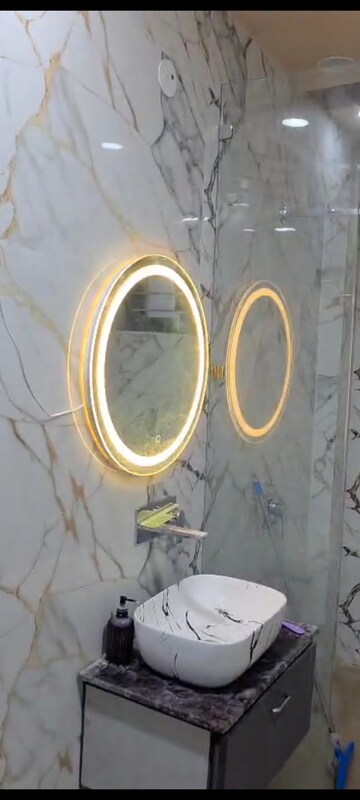 Bathroom in 2 BHK Builder Floor at Parklands, Sector 85 – for Rent