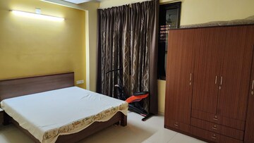 Bedroom in 3 BHK Apartment at Infinity Copper Stone, Thaltej – for Rent