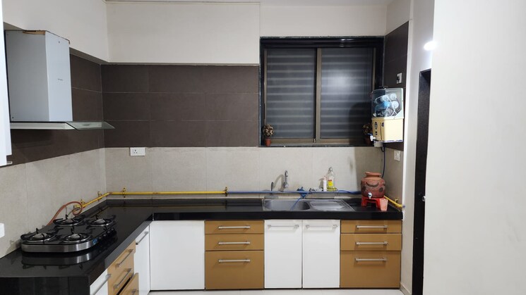 Kitchen, infinity-copper-stone 3 Bedroom 2205 Sq.Ft. Apartment In Thaltej Ahmedabad 9569929