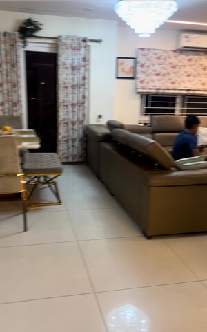 Living Room in 3 BHK Apartment at Sumadhura Acropolis, Gachibowli – for Rent
